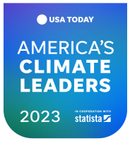 American’s Climate Leaders graphic for 2023