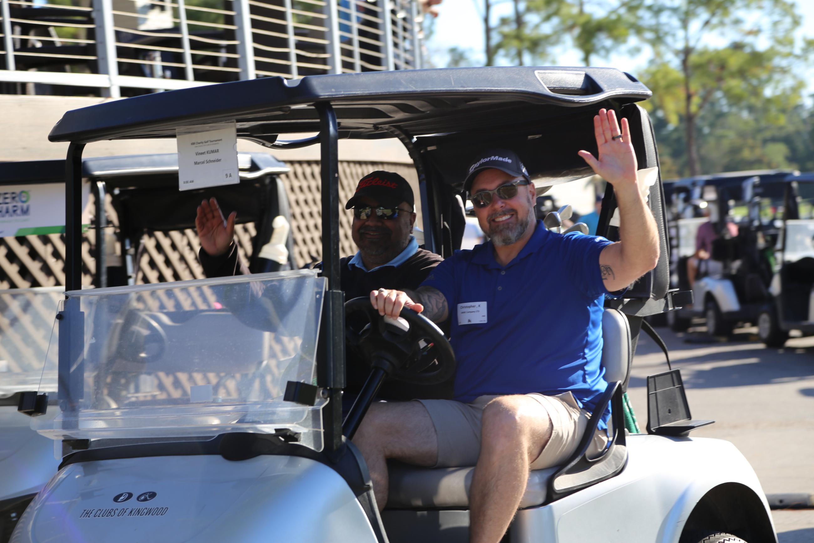 Charity golf